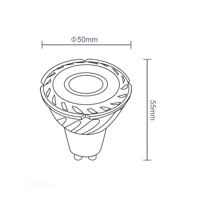 Sinclair - LED sijalica GU10/5W/230V 4000K
