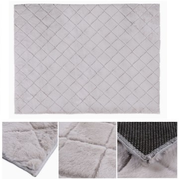 Sivi protivklizni tepih MODENA NEW 160x220 cm