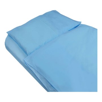 SkinPro Silver - Antibakterijski čaršav 60x120 cm, plave boje