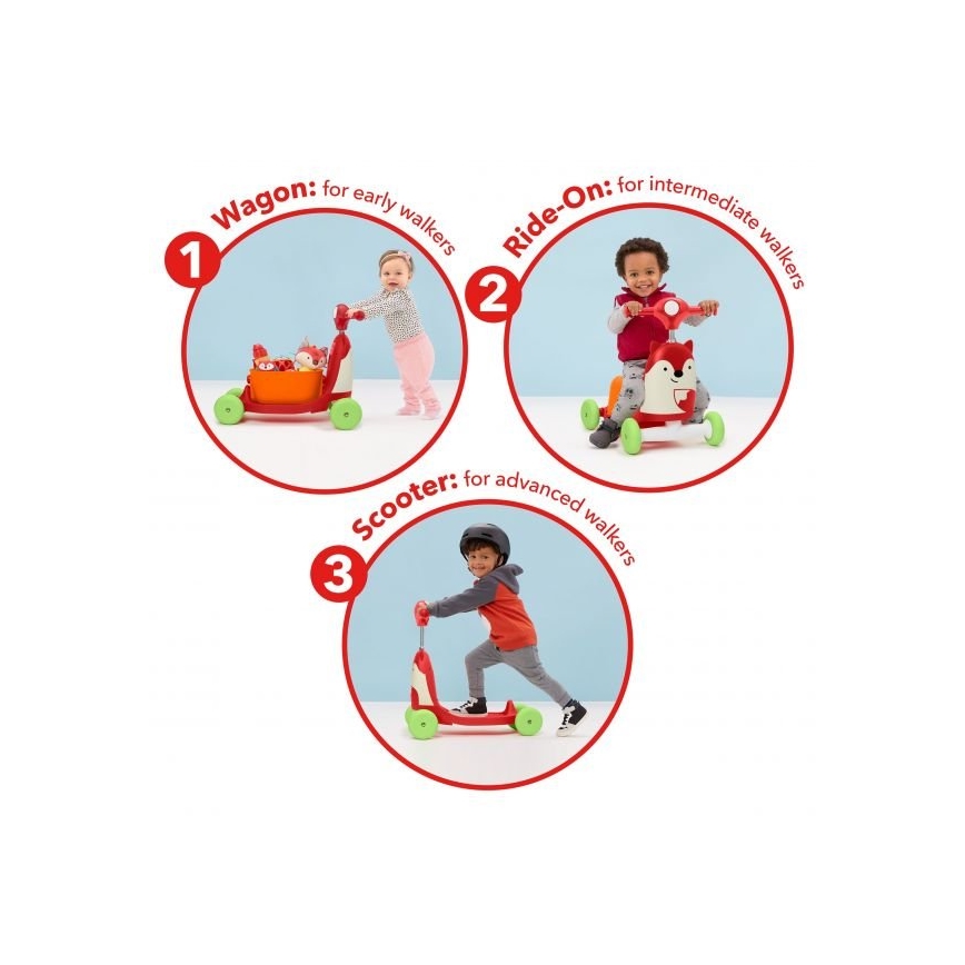 Skip Hop - Guralica 3u1 ZOO lisica 3xAAA