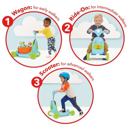 Skip Hop - Guralica 3u1 ZOO pas 3xAAA