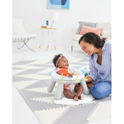 Skip Hop - Penaste puzzle 72 kom sivo/bež