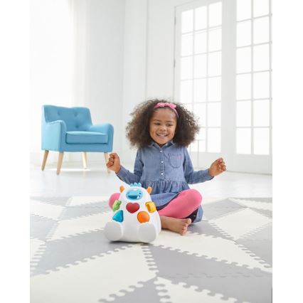 Skip Hop - Penaste puzzle 72 kom sivo/bež