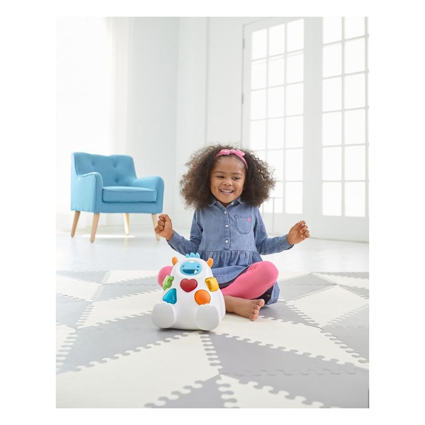 Skip Hop - Penaste puzzle 72 kom sivo/bež