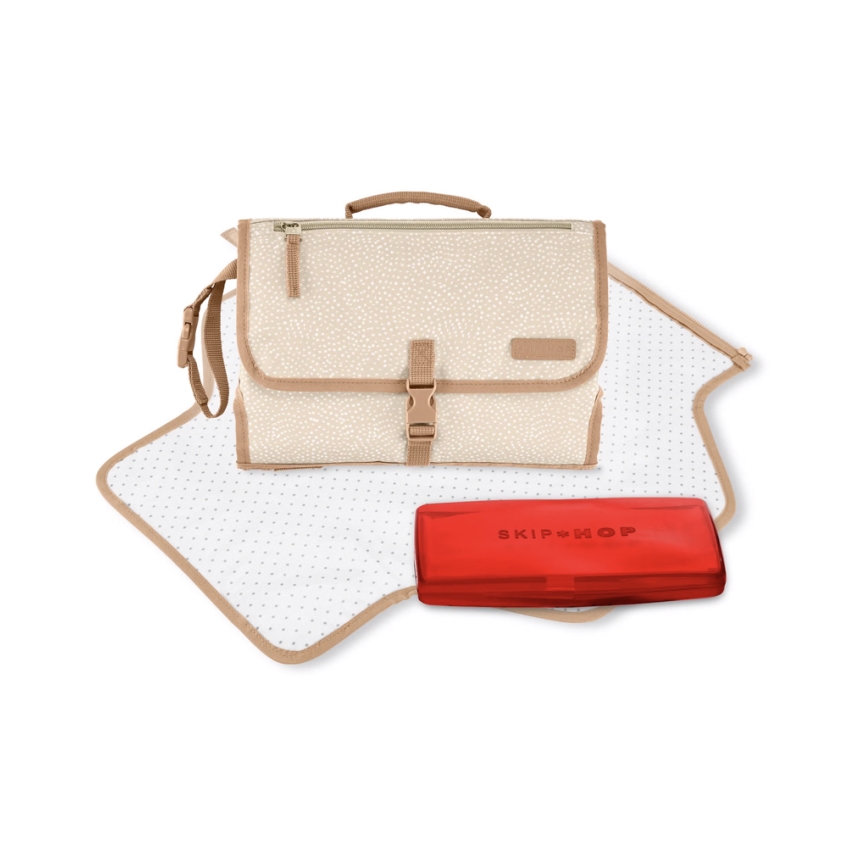 Skip Hop - Putna podloga za presvlačenje i torba 2u1 PRONTO bež