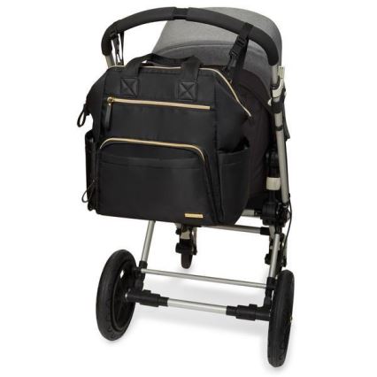 Skip Hop - Ruksak za pelene za kolica MAINFRAME crni
