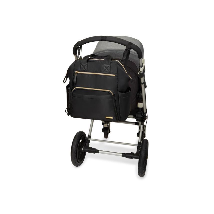 Skip Hop - Ruksak za pelene za kolica MAINFRAME crni