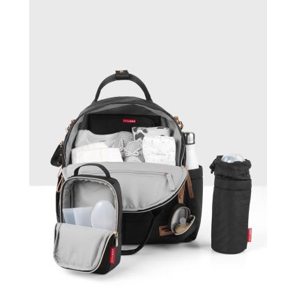 Skip Hop - Ruksak za presvlačenje za kolica 6u1 SUITE SET crna