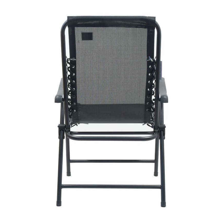Sklopiva baštenska stolica, crna