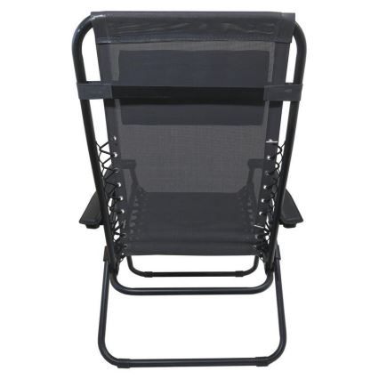 Sklopiva fotelja sa više položaja, siva