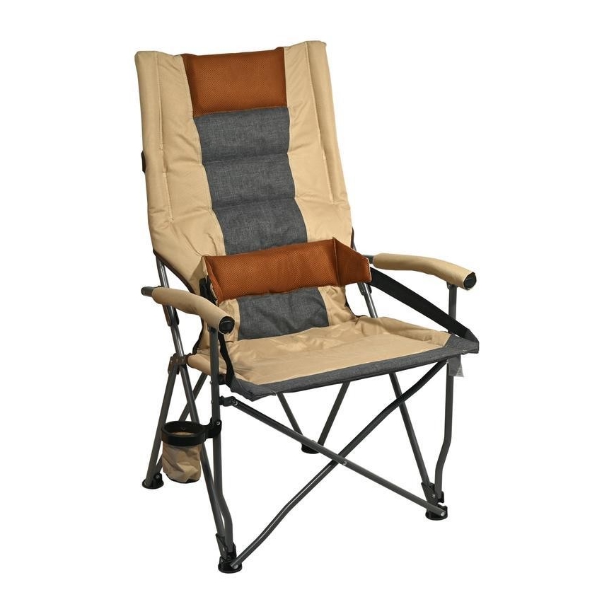 Sklopiva kamperska stolica braon