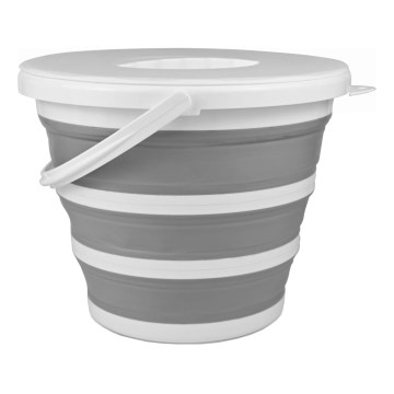 Sklopiva kanta sa poklopcem 10 l