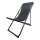 Sklopiva ležaljka za kampovanje, crna