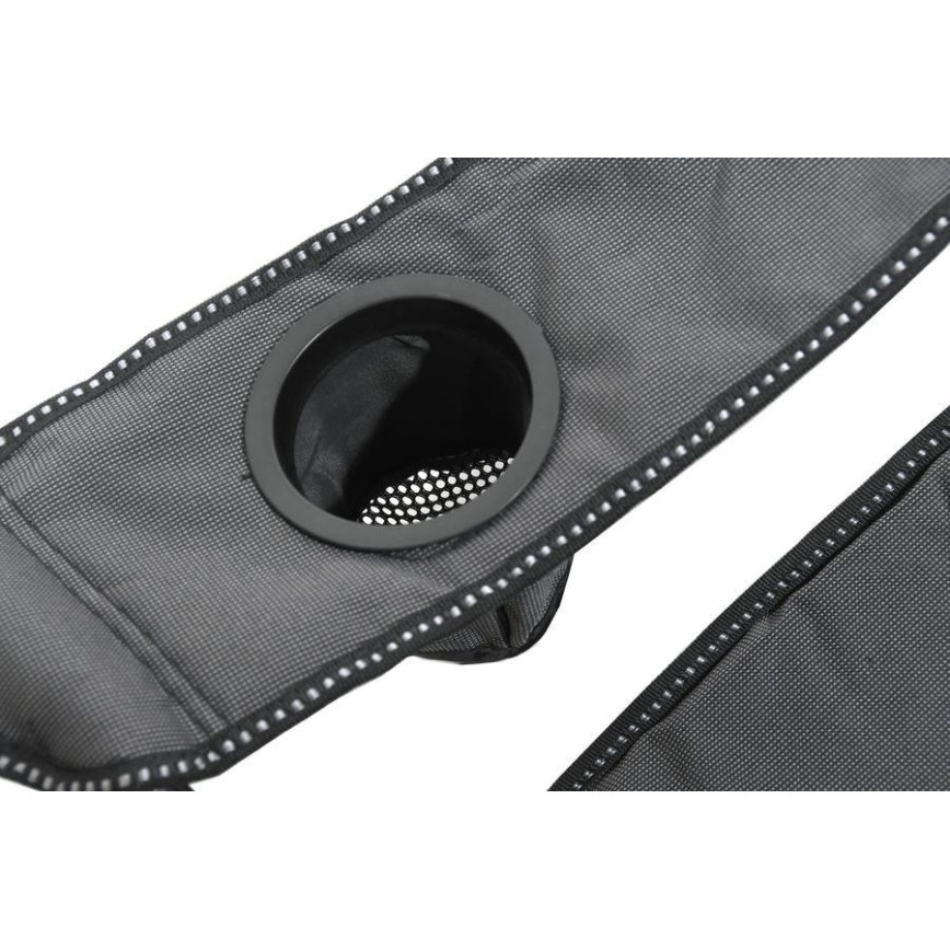 Sklopiva stolica za kampovanje, siva