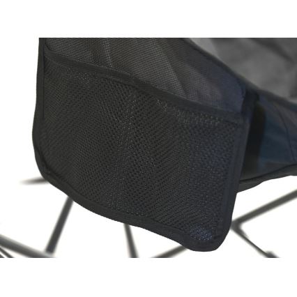 Sklopiva stolica za kampovanje, siva