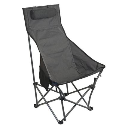 Sklopiva stolica za kampovanje, siva