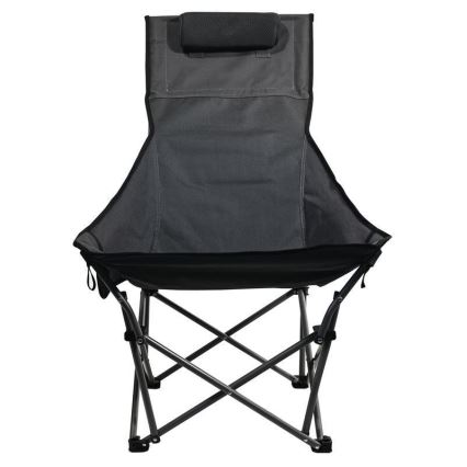 Sklopiva stolica za kampovanje, siva
