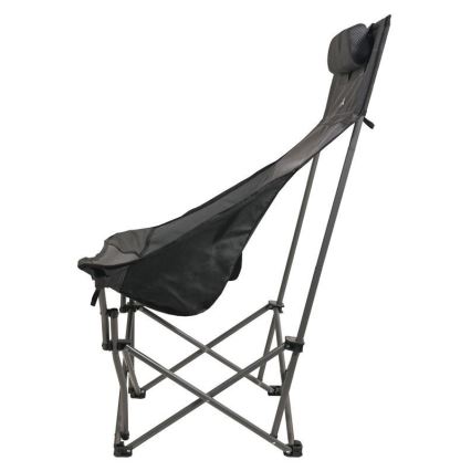 Sklopiva stolica za kampovanje, siva
