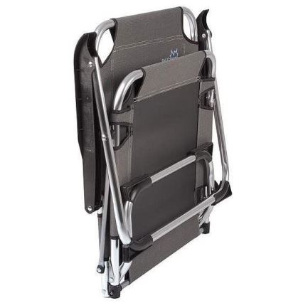 Sklopiva stolica za kampovanje, siva