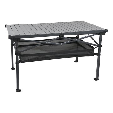 Sklopivi kamperski sto 118x70 cm antracit