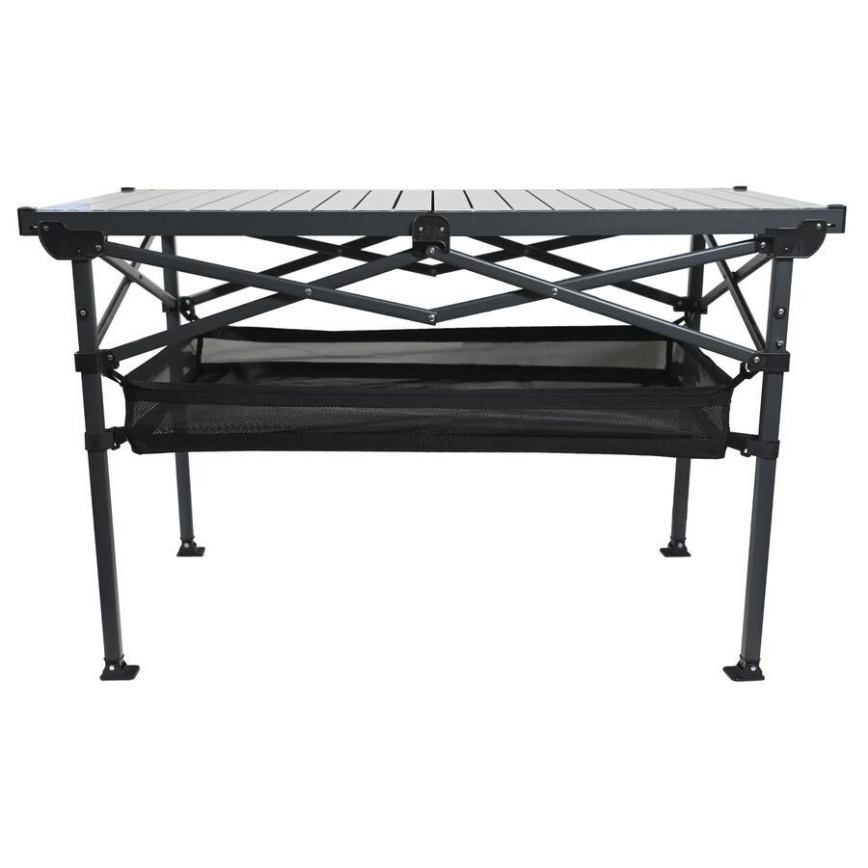 Sklopivi kamperski sto 118x70 cm antracit