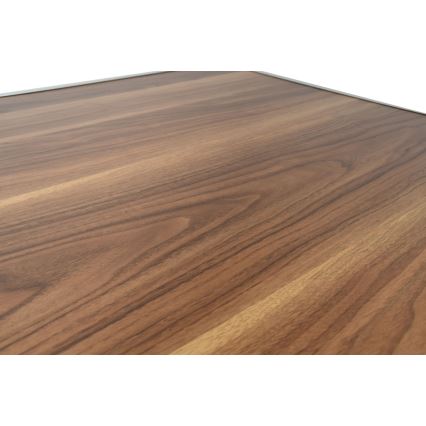 Sklopivi sto za kampovanje braon/mat hrom