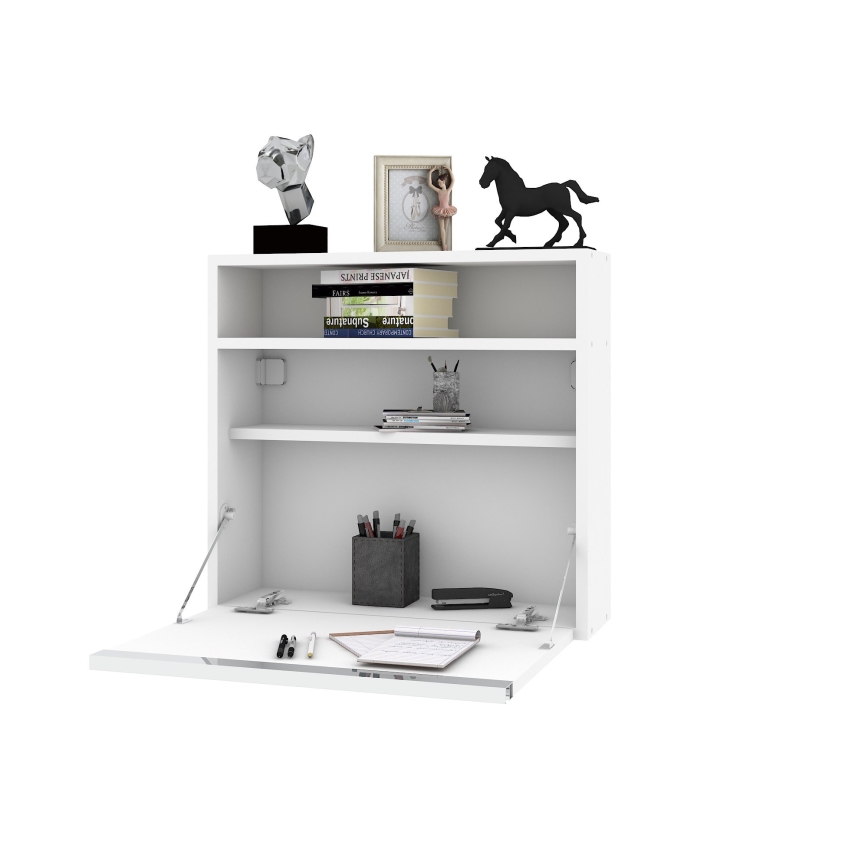 Sklopivi radni sto OPTIMUM 60x64 cm, beli