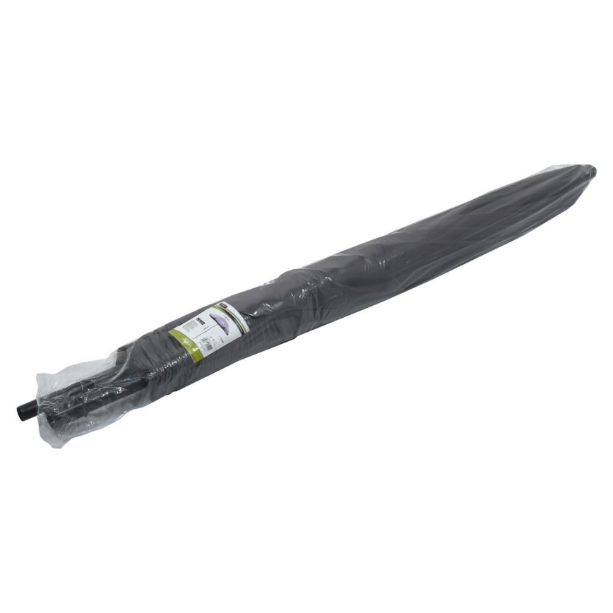 Sklopivi sivi suncobran sa nagibom, prečnika 1,8 m