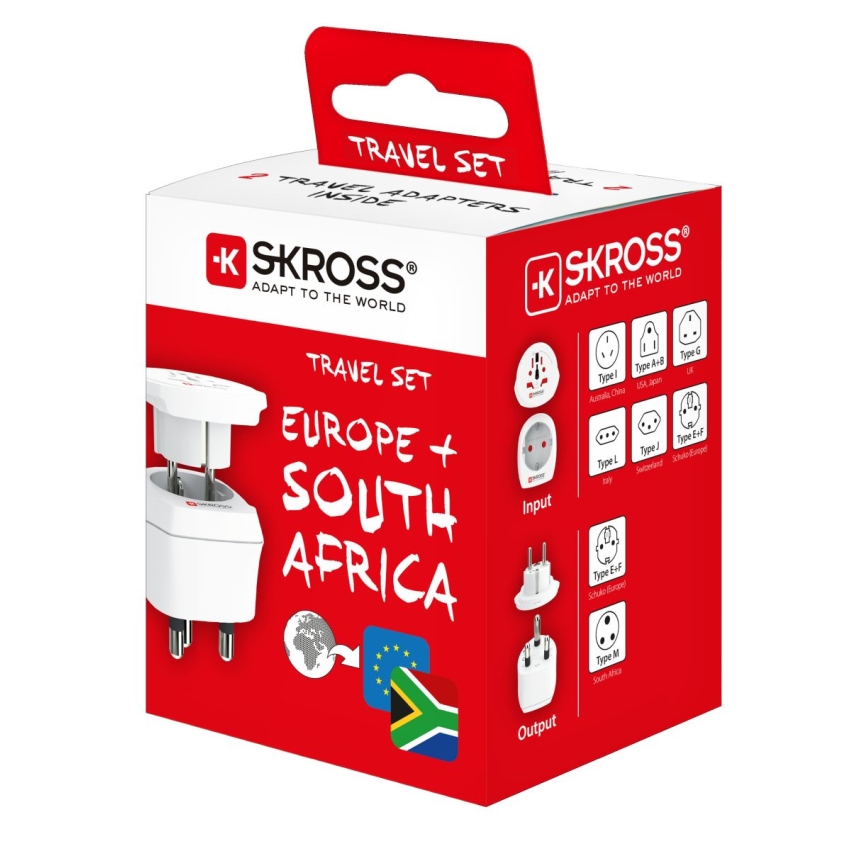Putni adapter, tip M, za Južnu Afriku, ostale delove Afrike i Bliski istok