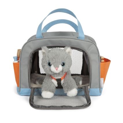 Small Foot - Plišana mačka sa setom za negu