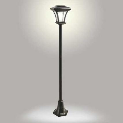 Solarna LED spoljašnja lampa LED/1,2V 1800 mAh IP44 crna