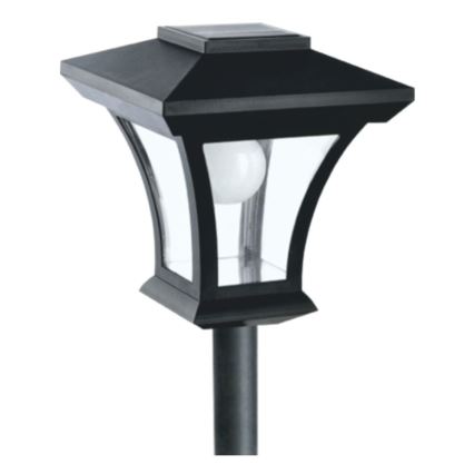 Solarna LED spoljašnja lampa LED/1,2V 1800 mAh IP44 crna