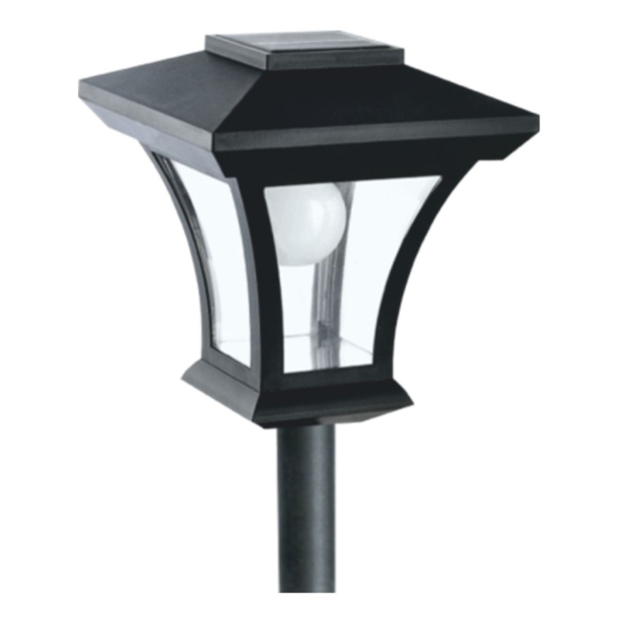 Solarna LED spoljašnja lampa LED/1,2V 1800 mAh IP44 crna
