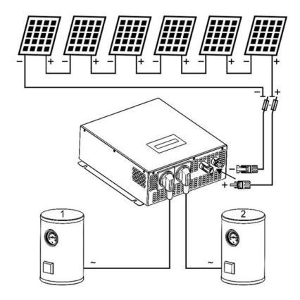 Solarni inverter za grejanje vode ECO Solar Boost MPPT-3000 3,5 kW PRO