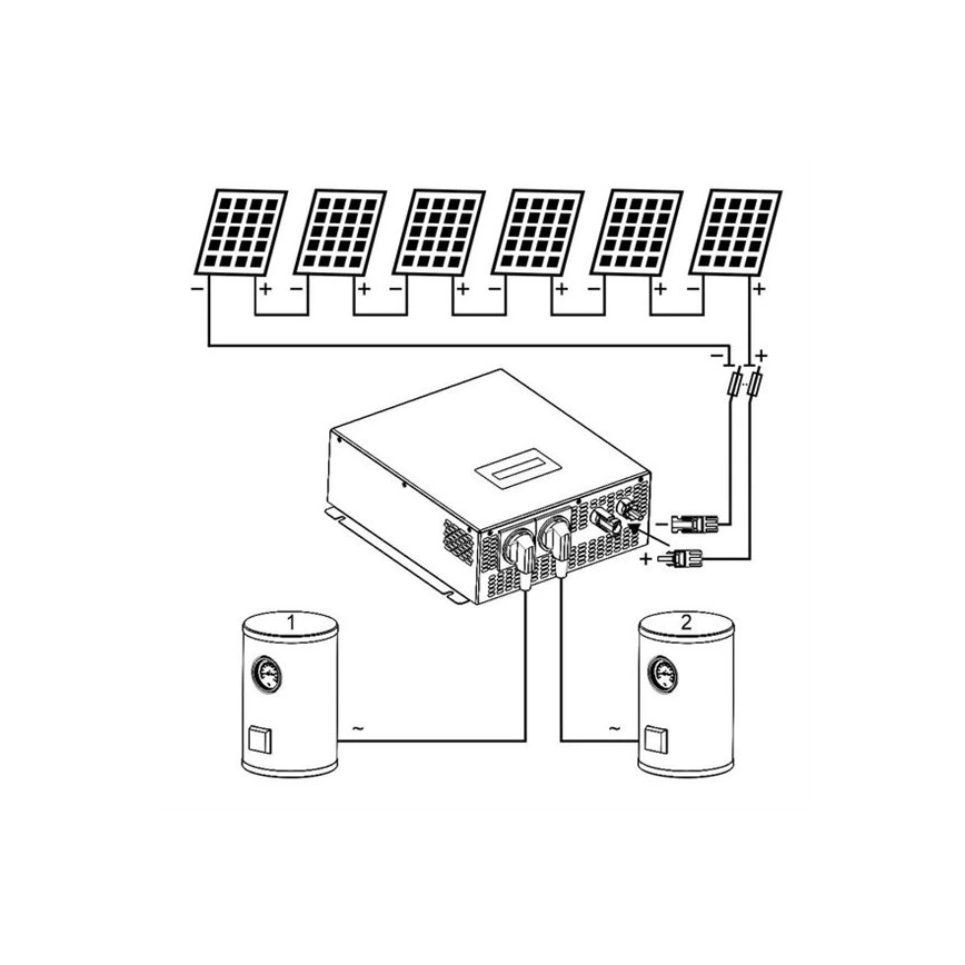 Solarni inverter za grejanje vode ECO Solar Boost MPPT-3000 3,5 kW PRO
