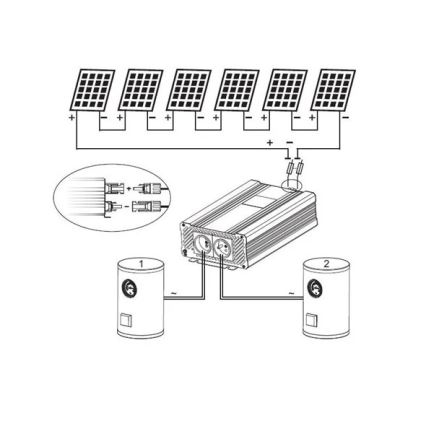 Solarni invertor za grejanje vode ECO Solar Boost Evo MPPT-4000 4kW