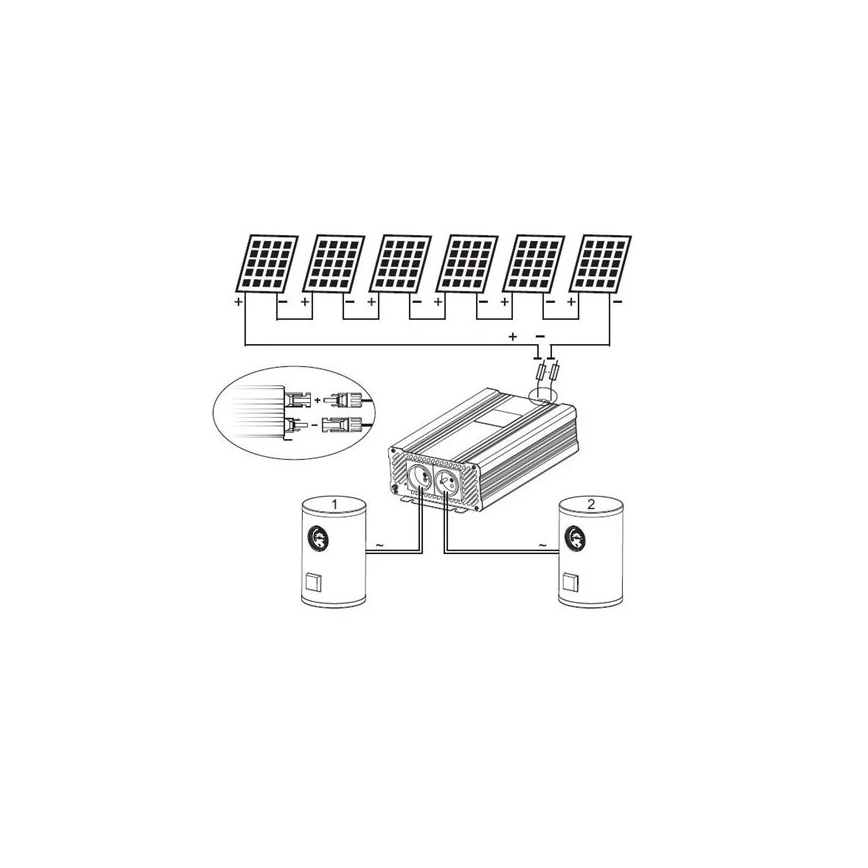 Solarni invertor za grejanje vode ECO Solar Boost Evo MPPT-4000 4kW