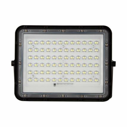 LED spoljni prigušiva solarni reflektor LED/15W/3,2V IP65 6400K 12000 mAh crna + daljinski upravljač