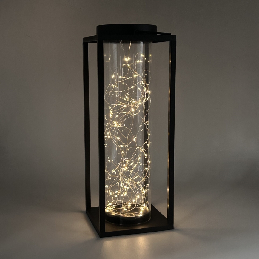 Solarno LED svetlo GLAMOUR LED/1,2V 600 mAh IP44 crno
