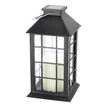 Solarno LED viseće svetlo LED/0,02W/1,2V 1xAA 2700K IP44 200 mAh crno