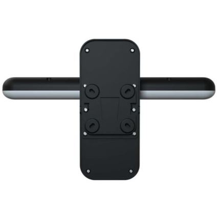 LED solarno zidno svetlo sa senzorom LED/15W/3,2V 4000K/6000K IP65 6000 mAh crna