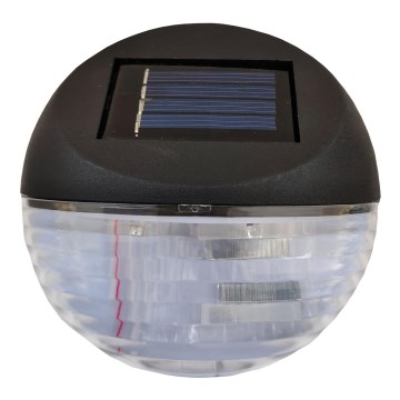 Solarno LED zidno svetlo sa senzorom LED/0,06W/1,2V 200mAh 3000K IP44