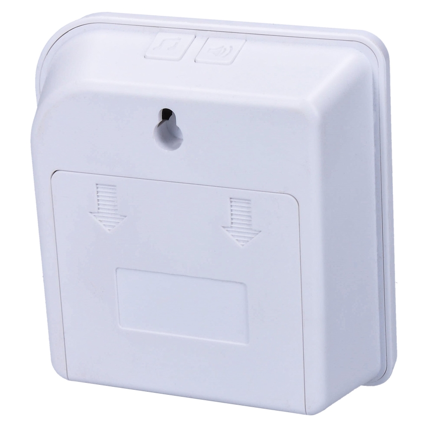 Alarm 3xAA sa bežičnim detektorom pokreta 3xAAA/5V beo