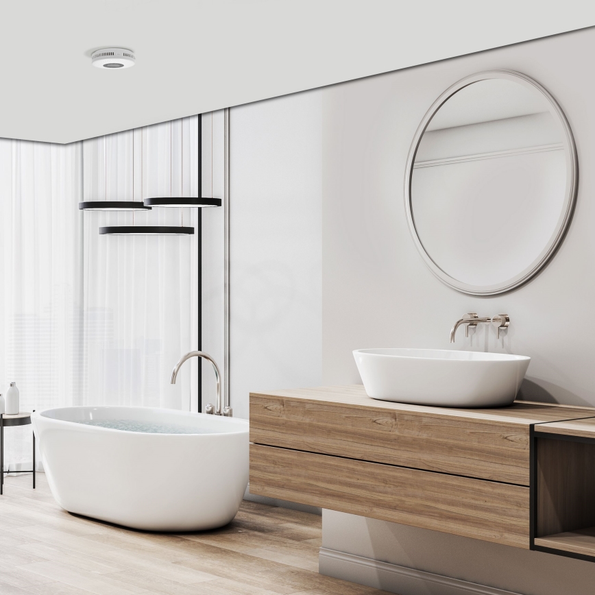 Detektor dima i ugljen-monoksida sa LCD displejem 2xAA