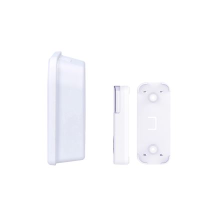 Bežično zvono na baterije 3V/3xAA IP44, belo