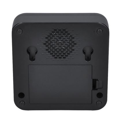 Bežični zvono na baterije 3V/3xAAA IP56 crno