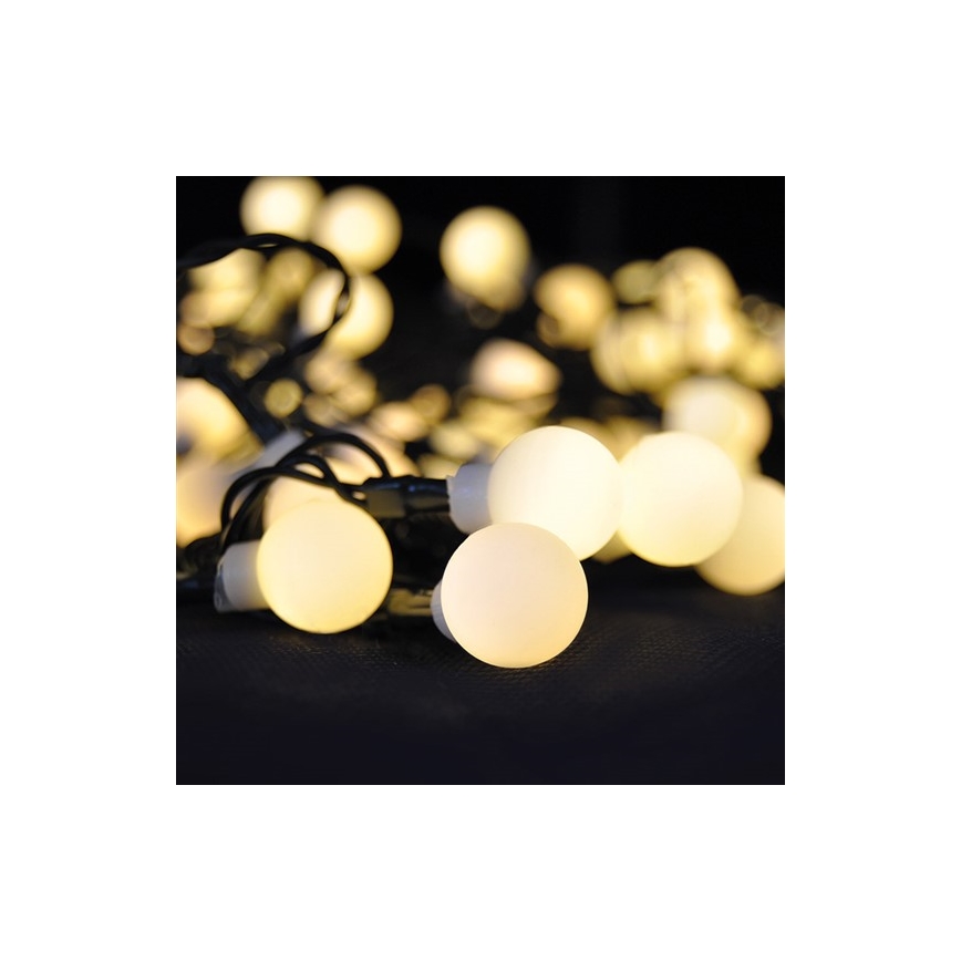 LED RGB prigušiva spoljašnji lanac lampica 200xLED/8 funkcija 25m IP44 + daljinski upravljač