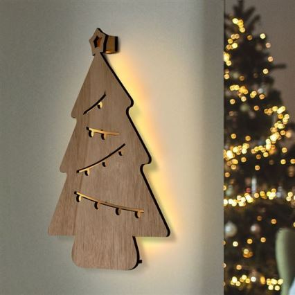 LED božićna dekoracija LED/2xAA jelka