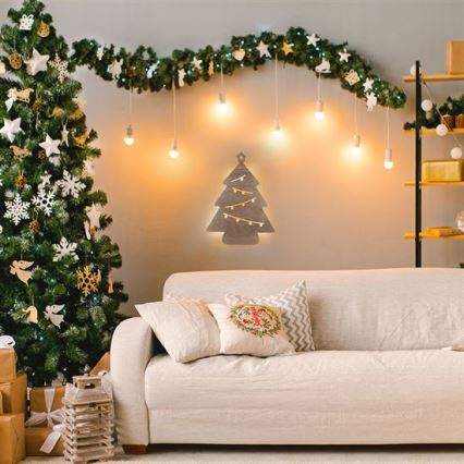 LED božićna dekoracija LED/2xAA jelka