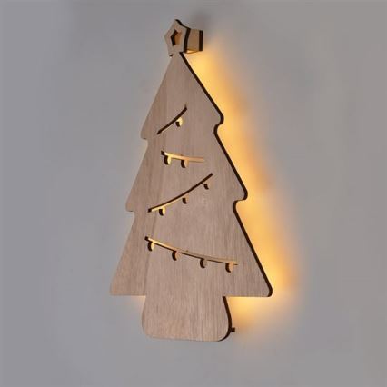LED božićna dekoracija LED/2xAA jelka